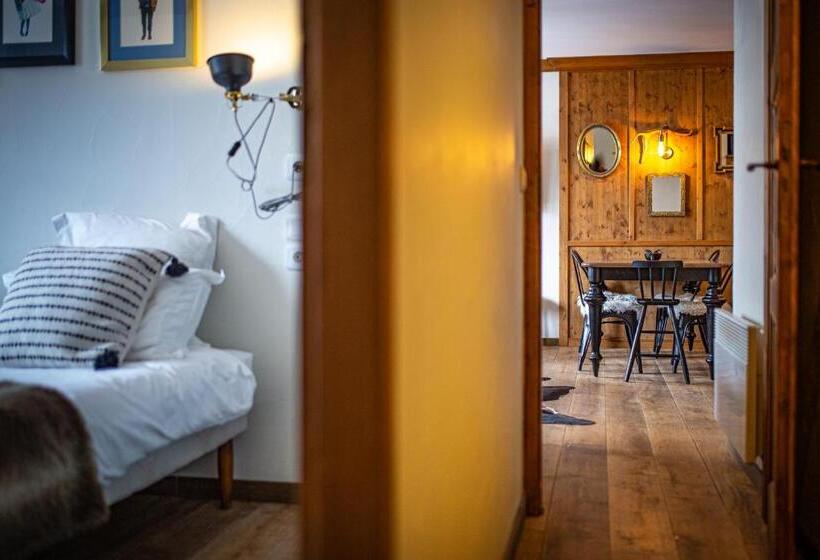 آپارتمان 1 خوابه با چشم‌انداز, Arc 1950 Appartement Skis Aux Pieds