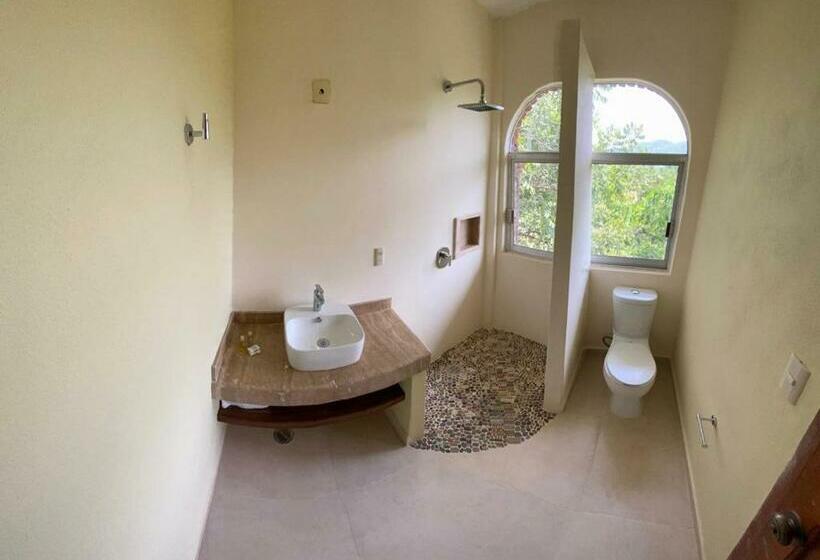 اتاق استاندارد با بالکن و چشم‌انداز دریا, Villas Ema