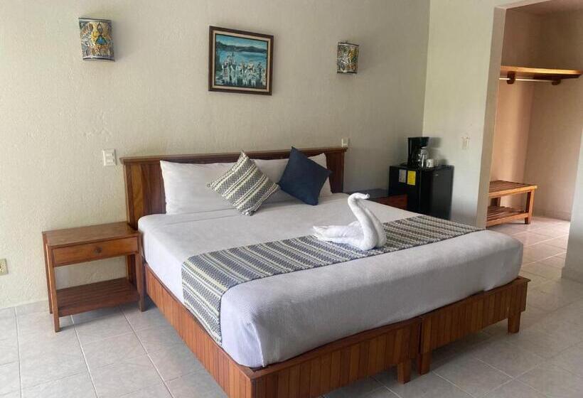 اتاق استاندارد با بالکن و چشم‌انداز دریا, Villas Ema