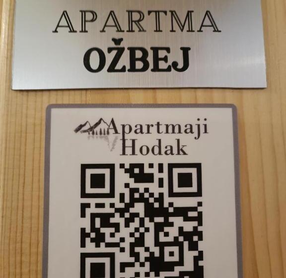 آپارتمان 1 خوابه همکف, Apartmaji Hodak