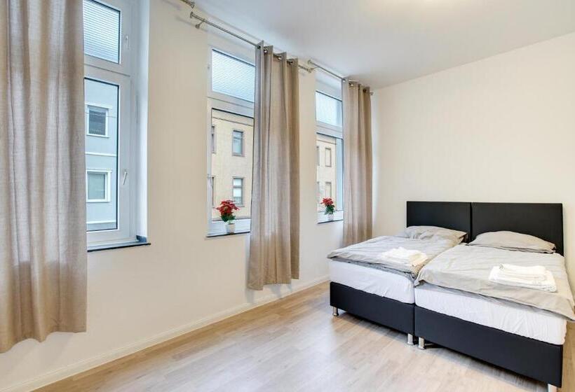 آپارتمان 1 خوابه, Liro Apartments Jägerstrasse Krefeld