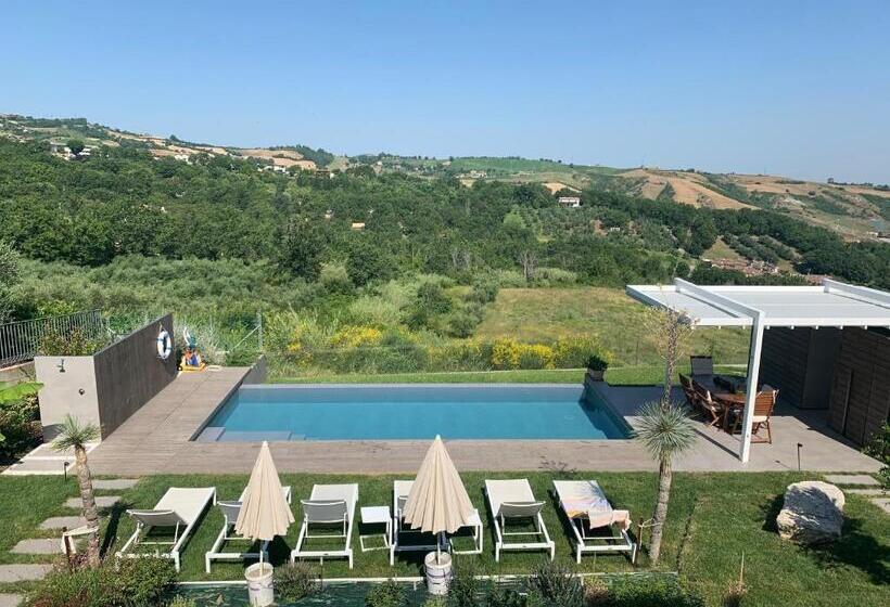Standard room with outdoor bath, B&b Maison Il Melograno