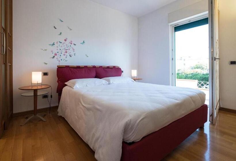 اتاق استاندارد با تراس, L Ippocampo Guest House