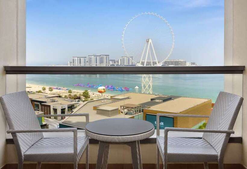 استودیوی استاندارد با چشم‌انداز دریا, Hilton Dubai The Walk