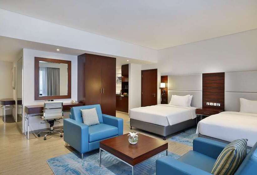 استودیوی استاندارد با چشم‌انداز دریا, Hilton Dubai The Walk