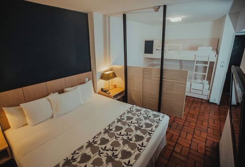 اتاق سوپریور چهار تخته, Ferraretto Guarujá Hotel & Spa