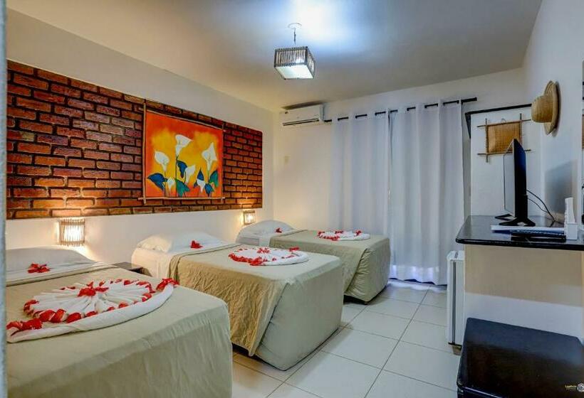 Quarto Triplo Standart, Pousada Villa N'kara