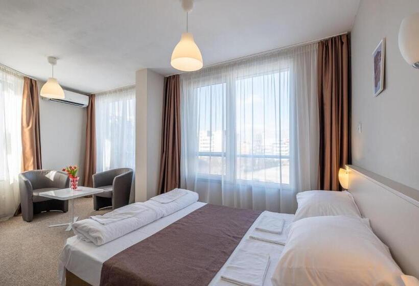 اتاق استاندارد با تراس, Blue Label Apart House
