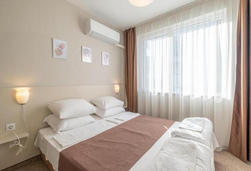 اتاق استاندارد با تراس, Blue Label Apart House