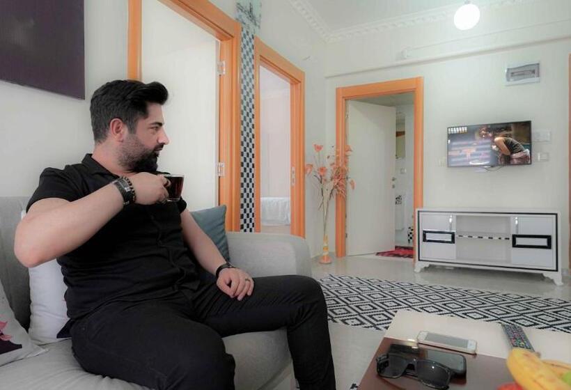 آپارتمان 1 خوابه با بالکن, Duman Safir Rezidans