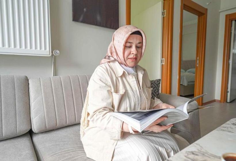 آپارتمان 1 خوابه با بالکن, Duman Safir Rezidans