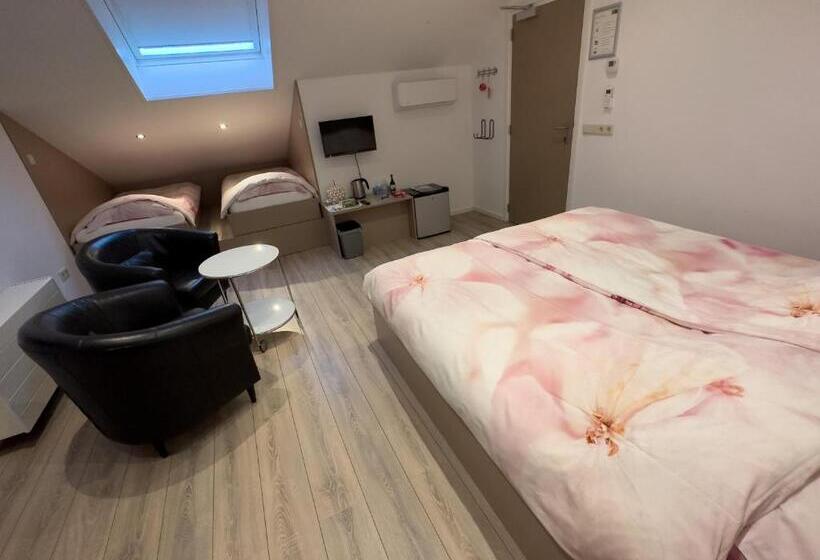 اتاق استاندارد چهار تخته, B&b De Groene Gast