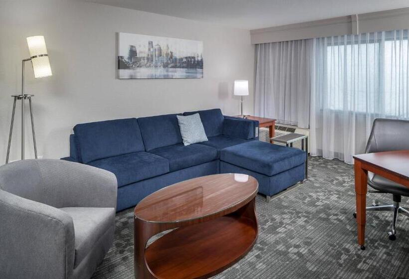 سوئیت با تخت بزرگ, Courtyard By Marriott Austin Parmer Tech Ridge