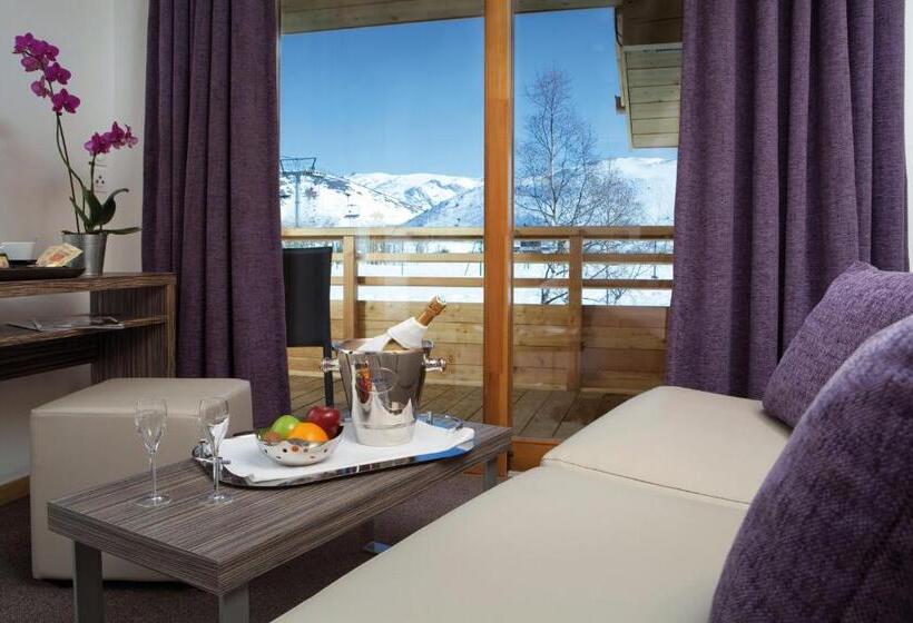 Апартаменты 2 Спальни, Lagrange Vacances L'alpenrose