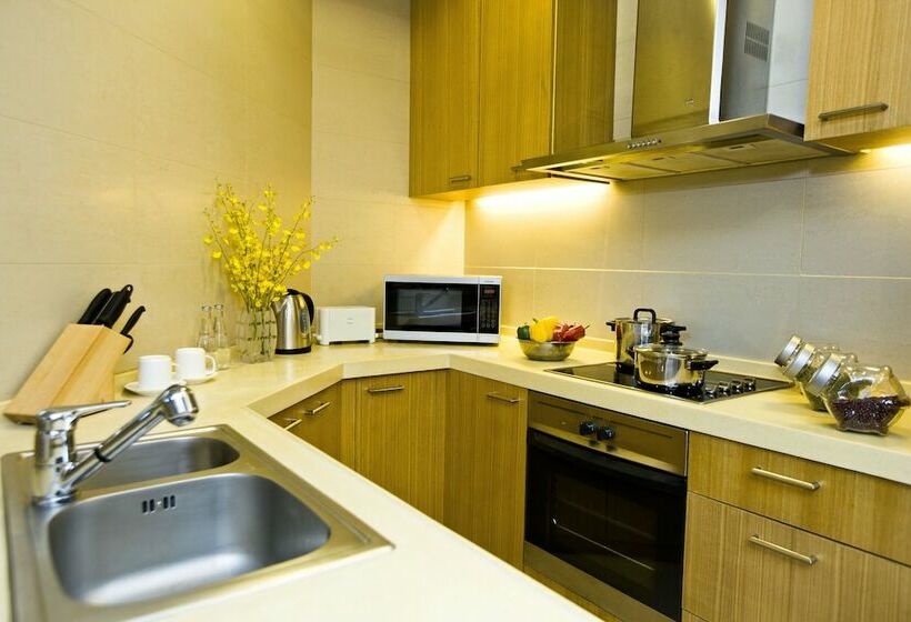 آپارتمان اجرایی 1 خوابه, Somerset International Building Tianjin