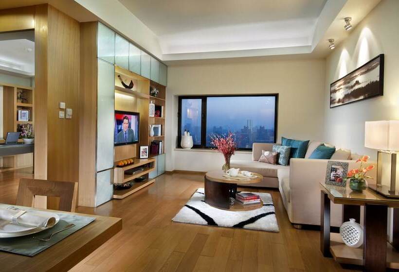 Apartament Executive 2 Sypialnie, Somerset International Building Tianjin