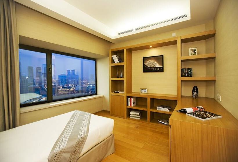 Apartament Executive 2 Sypialnie, Somerset International Building Tianjin