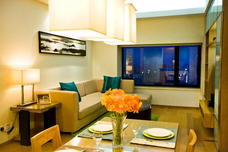 آپارتمان پریمیوم 1 خوابه, Somerset International Building Tianjin