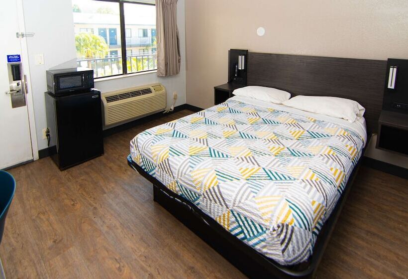 اتاق استاندارد برای معلولان, Motel 6 Lantana West Palm Beach, Fl