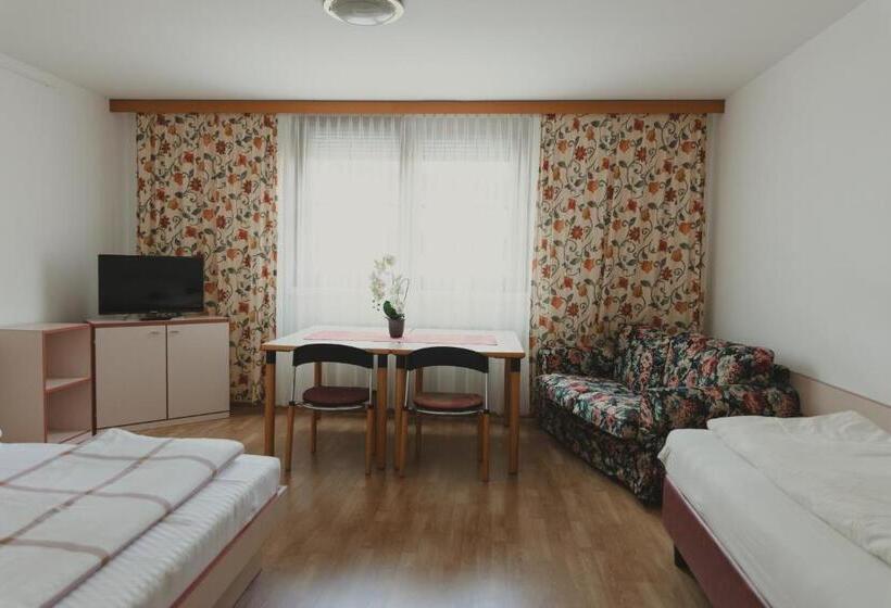 اتاق استاندارد سه نفره, Sommerhotel Karwendel