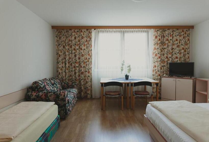 اتاق استاندارد سه نفره, Sommerhotel Karwendel