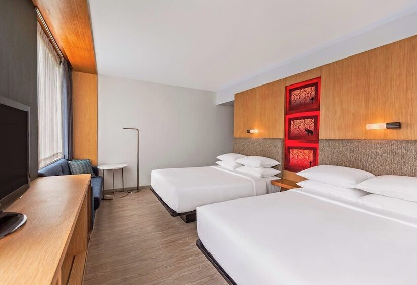 اتاق استاندارد با 2 تخت دوبل, Aloft Bangkok Sukhumvit 11