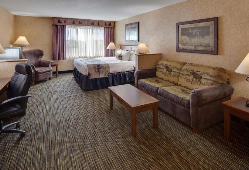 キングサイズベッドのスタンダードルーム, Best Western Plus Kelly Inn And Suites