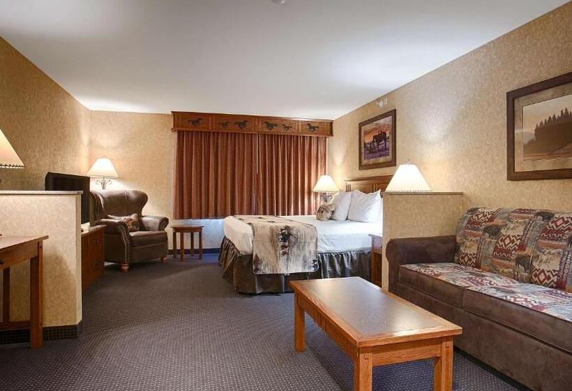 キングサイズベッドのデラックスルーム, Best Western Plus Kelly Inn And Suites