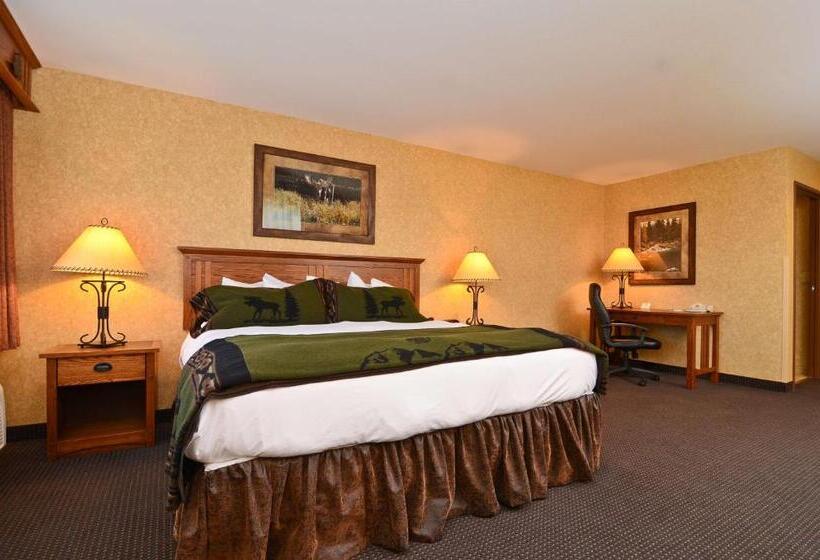 キングサイズベッドのデラックスルーム, Best Western Plus Kelly Inn And Suites
