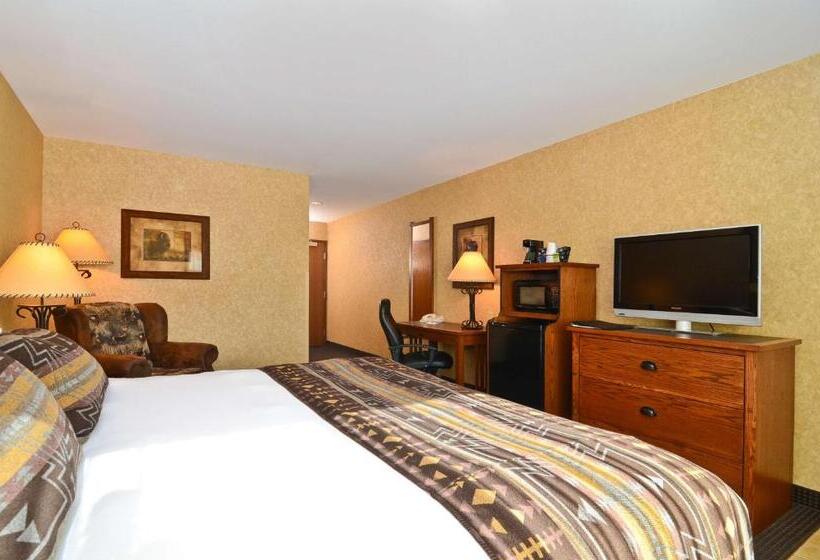 キングサイズベッドのデラックスルーム, Best Western Plus Kelly Inn And Suites