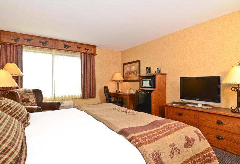 身障者適用キングサイズベッドルーム, Best Western Plus Kelly Inn And Suites