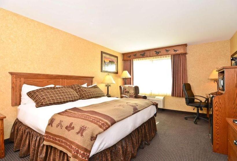 Standard Room King Bed Adapted for people with reduced mobility, Best Western Plus Kelly Inn And Suites