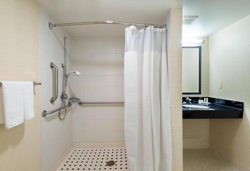 اتاق استاندارد با تخت بزرگ برای معلولان, Fairfield Inn & Suites Louisville Downtown