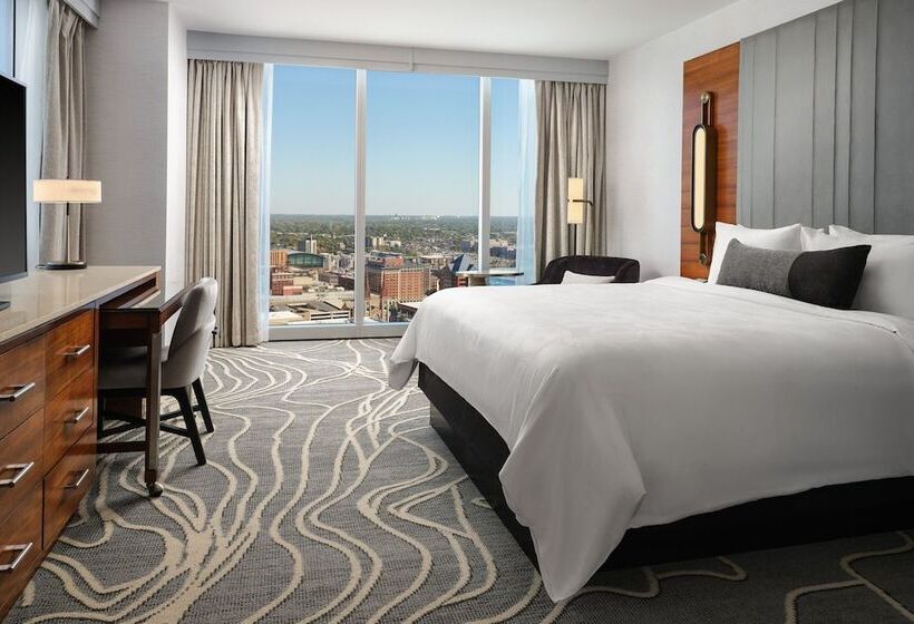 Quarto Standard Cama Casal com Vistas, Jw Marriott Indianapolis