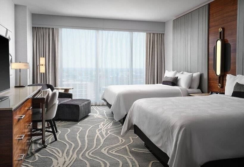 اتاق استاندارد با 2 تخت دوبل, Jw Marriott Indianapolis