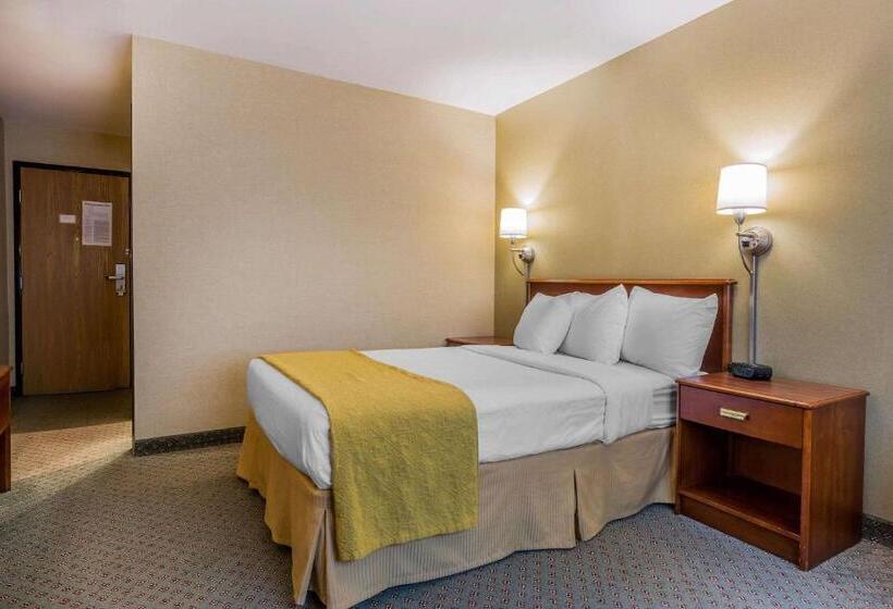 اتاق استاندارد با تخت بزرگ, Quality Inn Hyde Park   Poughkeepsie North