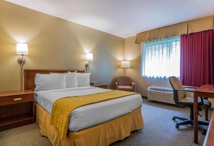 اتاق استاندارد با تخت بزرگ, Quality Inn Hyde Park   Poughkeepsie North