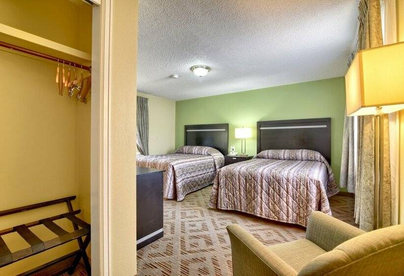 اتاق استاندارد با 2 تخت دوبل, Roosevelt Inn And Suites Saratoga Springs