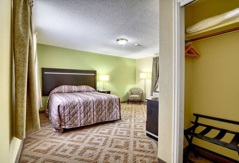 اتاق استاندارد با تخت دو نفره بزرگ, Roosevelt Inn And Suites Saratoga Springs