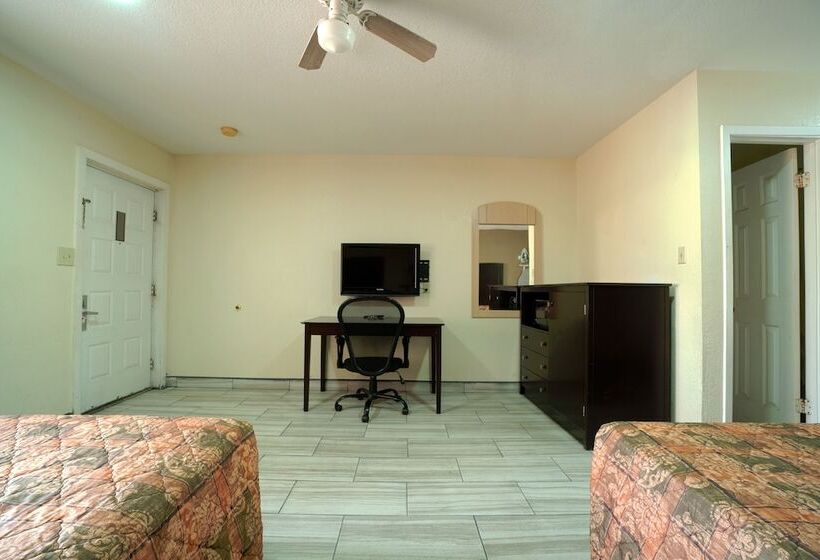 اتاق استاندارد با 2 تخت دوبل, Texas Inn San Benito Near Harlingen
