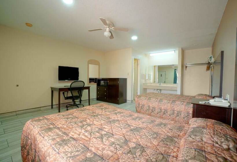 اتاق استاندارد با 2 تخت دوبل, Texas Inn San Benito Near Harlingen