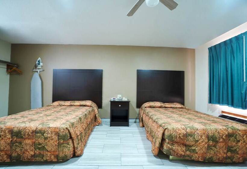 اتاق استاندارد با 2 تخت دوبل, Texas Inn San Benito Near Harlingen