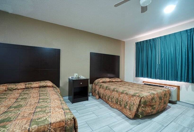 اتاق استاندارد با 2 تخت دوبل, Texas Inn San Benito Near Harlingen