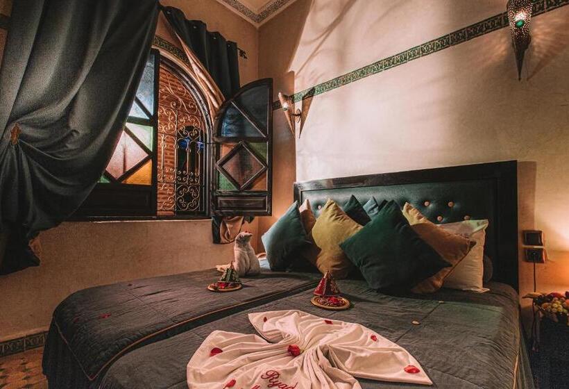 Habitación Deluxe, Riad Mabrouk