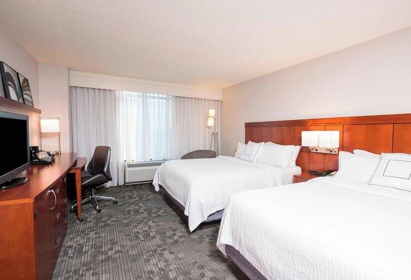 اتاق استاندارد با 2 تخت دوبل, Courtyard Louisville Downtown