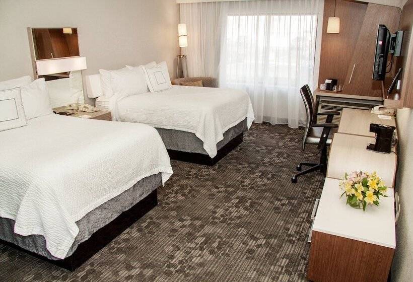 اتاق استاندارد با 2 تخت دوبل, Courtyard By Marriott Rocky Mount