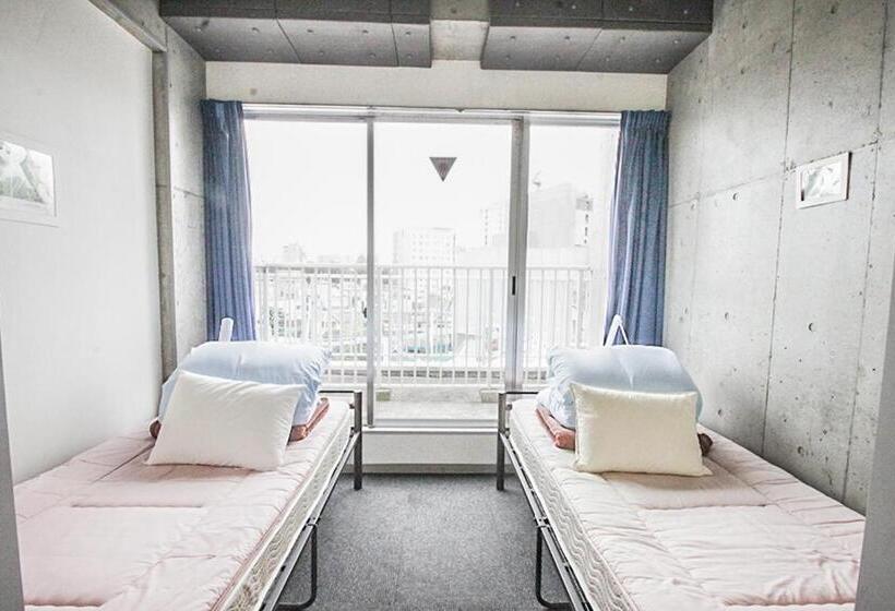 اتاق استاندارد با سرویس بهداشتی مشترک, Sakura Hostel Asakusa