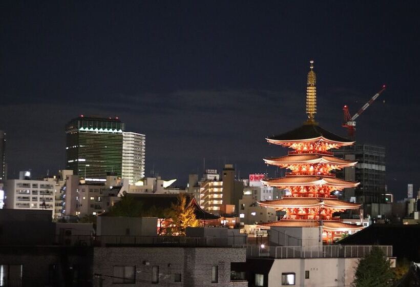 اتاق استاندارد با سرویس بهداشتی مشترک, Sakura Hostel Asakusa