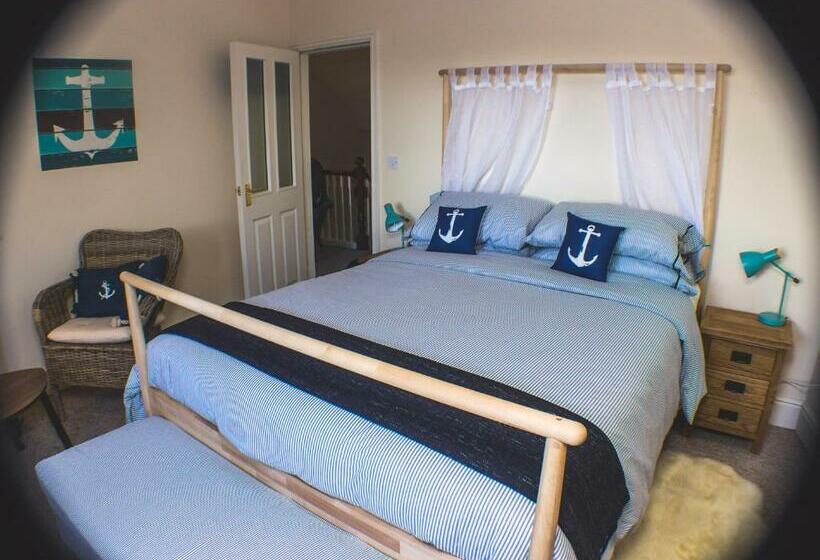 اتاق لوکس با چشم‌انداز دریا, Penmaenmawr Bed & Breakfast