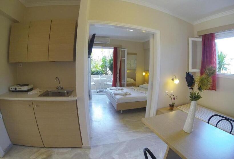آپارتمان 1 خوابه, Happyland Hotel Apartments